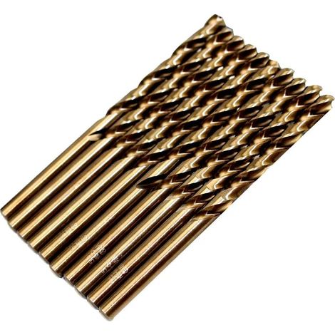 Forêt Hélicoïdal Acier Inoxydable 7,5 mm – Pack de 10 Pièces (1/4)