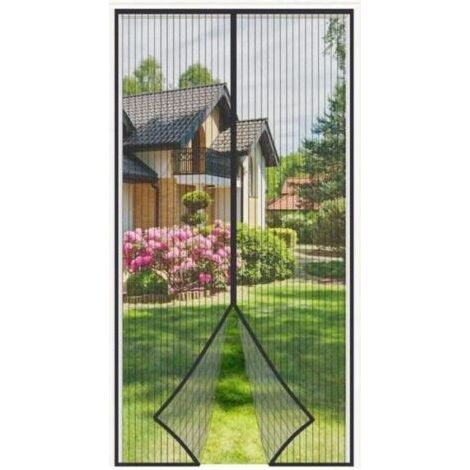 Magnetisches Türgitter – Marke – Modell – Abmessungen 90 x 210 cm – Verstellbar – Magnetische Befestigung (1/5)