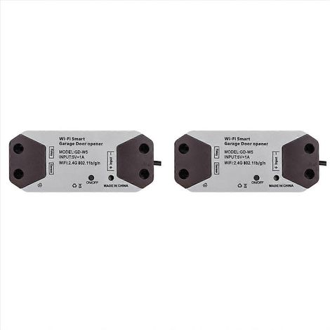 interrupteurs intelligents WiFi pour ouvre-porte de garage, contrôleur de porte de garage, application de contrôle à distance, aucun hub requis (1/5)