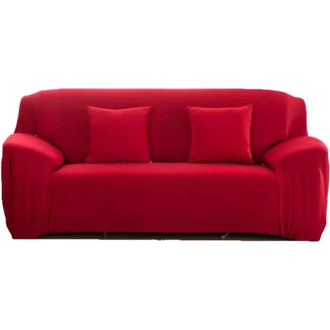 Housse extensible HURRISE pour canapé 1/2/3/4 places, housse de protection monobloc en tissu pour meubles (1/5)