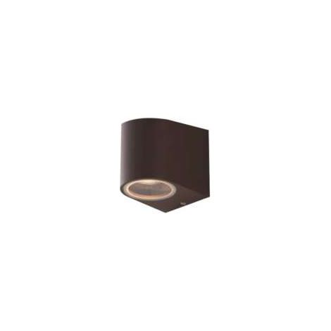 "Applique da esterno ONE in alluminio bronzo 8 cm." (1/3)