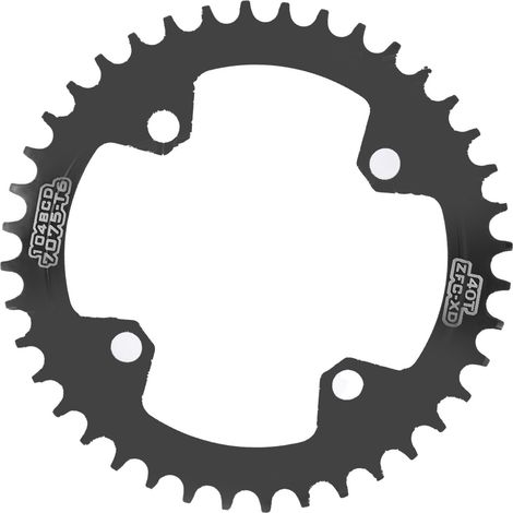 Plateau de vélo 104 BCD noir (1/5)