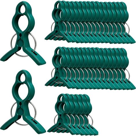 40 grands clips pour plantes, clips en plastique réutilisables, clips pour tomates, supports pour treillis pour tomates et plantes grimpantes au jardin (1/5)