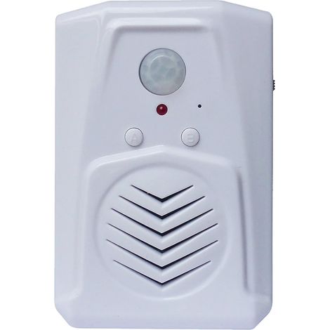 APEX PIR Infrared Motion Sensor, Pro Edition with Multi-Track Playback. Download Your own Custom MP3 Sound Files to Play Speech, Music or Sound Effects (1/5)