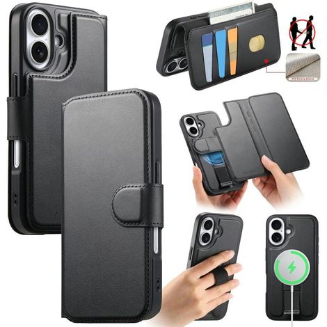 Support magnétique pliable pour téléphone, anneau de bureau, compatible avec Apple 12 et 13 pouces MagSafe