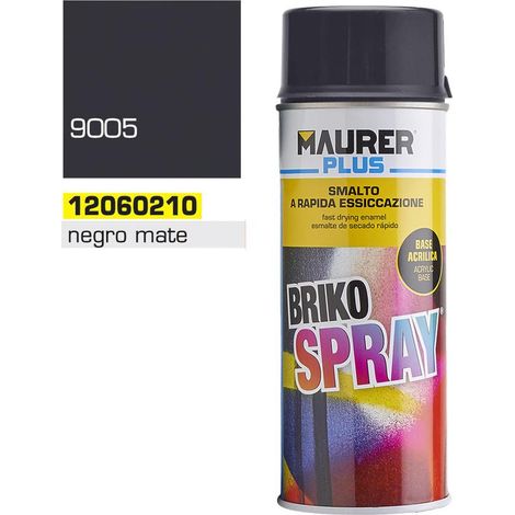 Sprühfarbe Maurer schwarz matt 400 ml Rostschutz