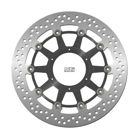Disco de freno delantero flotante de aluminio de 320 mm para Honda CBR1000RR 09-19