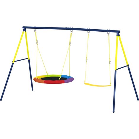 AIYAPLAY Set di Altalene per Bambini, Corde Regolabili