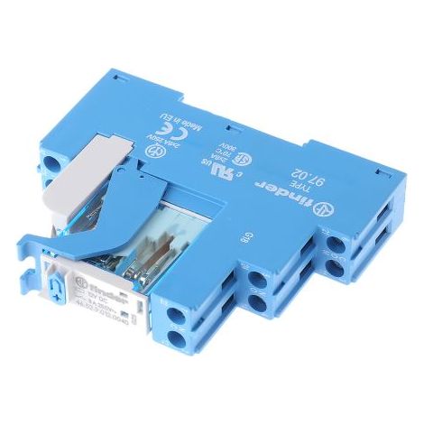 Finder 4C.02.9.012.0050 Module relais Tension nominale: 12 V/DC Courant de commutation (max.): 8 A 2 inverseurs (RT) 1 (1/3)