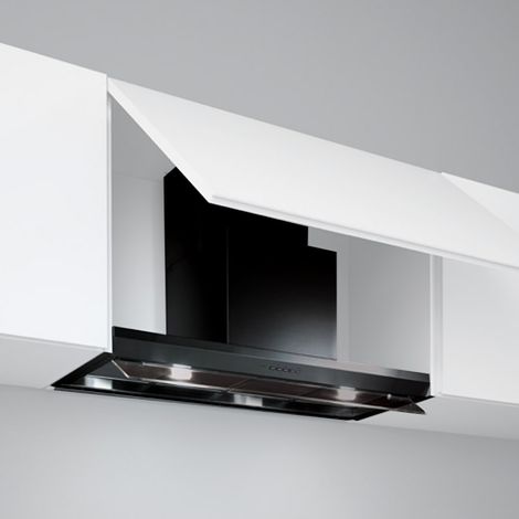 Falmec Virgola Evolution. Potenza massima di estrazione: 600 m³/h, Tipo di estrazione: Aspirante/Filtrante, Classe di efficienza dinamica del fluid... - VIRGOLAEVOLUTION60BLACK - CVJN60.E17P2ZZZN460F (1/5)