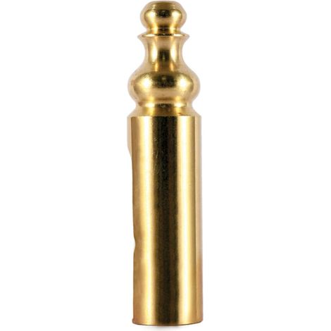 Cache rustique laiton pour fiche EXACTA laiton poli verni diamètre 16 mm - OTLAV