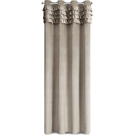 Anillas para cortinas semiopacas de 140 cm x 250 cm, 1 unidad. (1/5)
