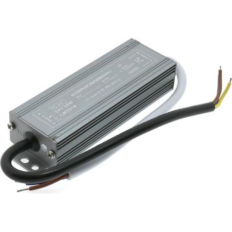 IluminaShop - Fuente de Alimentacion Para Tiras LED 36W 24VDC IP65 (1/2)