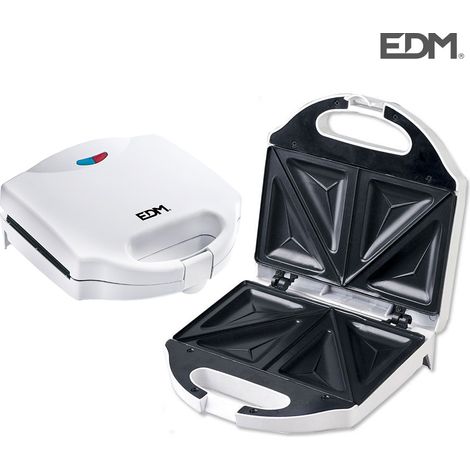 Doppel-Sandwich-Maschine 750W 22x22x9cm Edm
