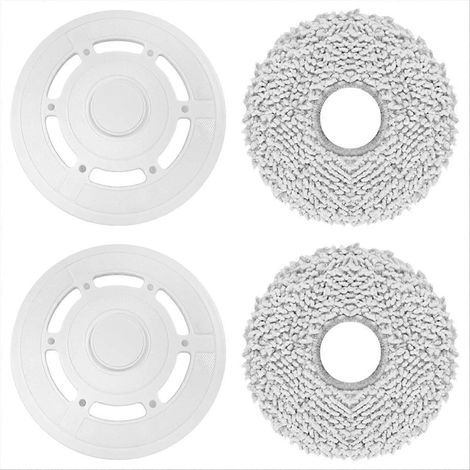 Lingettes et plaques de nettoyage pour aspirateur robot Ecovacs Deebot T20 Omni / T20e Omni (1/5)