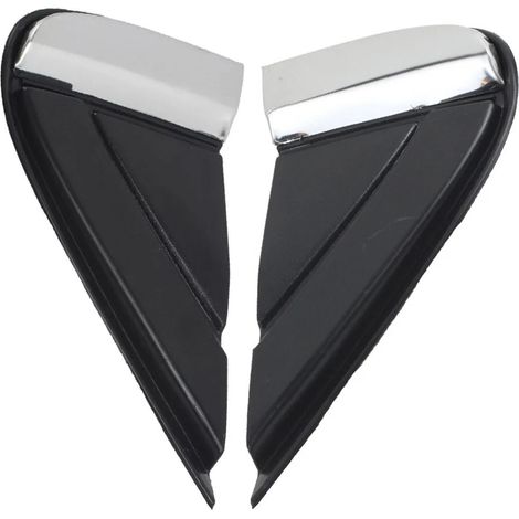 Chevrolet Equinox rearview mirror triangular trim piece 84107340 84107341 (1/5)