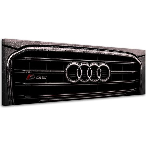 Leinwanddruck Jugend Audi Auto 120x40