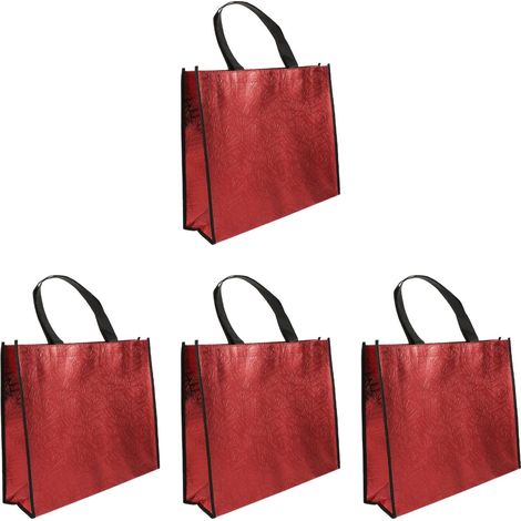 Geschenktasche aus Vliesstoff mit Tragegriffen tragbar und