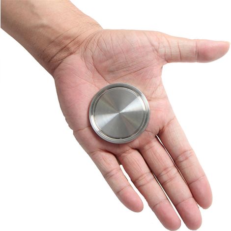 Bride aveugle inox raccord flange rapide bouchon sanitaire 1.98in (1/3)