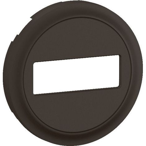 Enjoliveur prise optique SC/APC Céliane - Noir (CN0320) (1/2)
