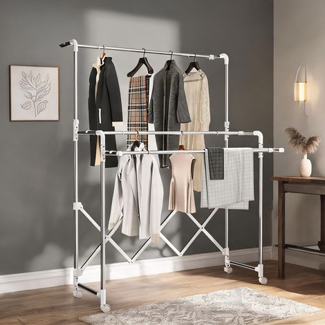 Porte-manteau plata en acero Inoxidable 150 x 103 x 197 cm (1/5)