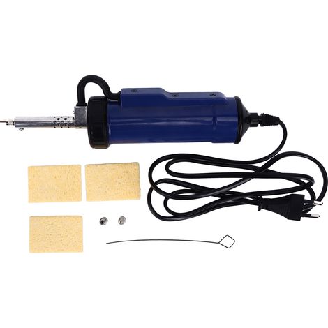 Pompe à dessouder électrique, aspirateur à soudure, kit d'outils de soudage sous vide, prise UE 220 V
