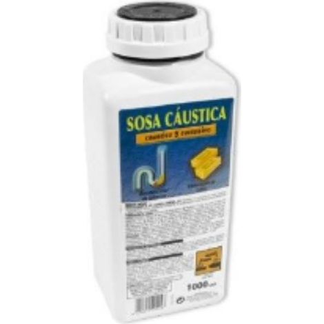 FPLUS sosa caustica escama bote 1 kg , Sosa Cáustica en escamas se puede utilizar como: desincrustante de sustancias orgánicas
o grasas alimentarias, en la limpieza de pavimentos,