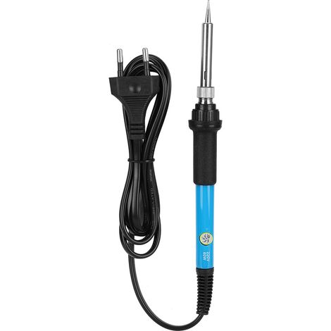 Coffret de 19 pièces fer à souder 60W température réglable avec support de pointe et pompe à dessouder (1/5)