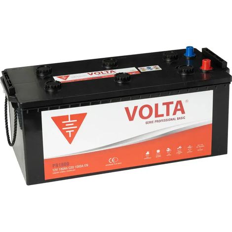 Batería de Camión 180Ah 1000 A EN Volta Profesional Basic PB1800I