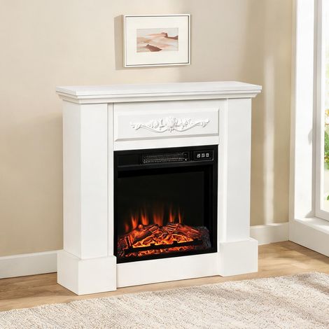 Cheminée électrique blanco 80,7 x 22,5 x 76,5 cm (1/5)