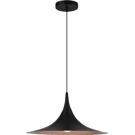Lampadario a sospensione stile contemporaneo nordico attacco E27 in metallo luce da tavolo cucina (1/5)