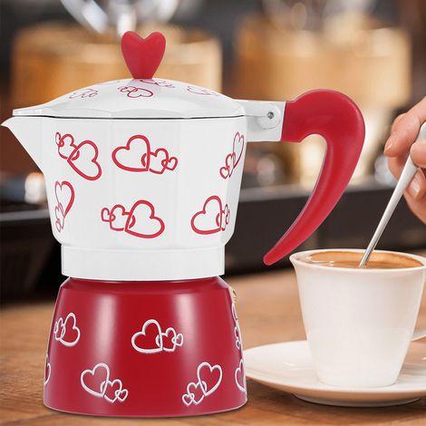 Cafetière Bouilloire en Aluminium Durable pour Maison Bureau, Grande Taille, Pot à Café Robuste (1/5)
