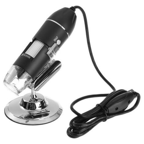 Vtizikl1600X 2MP USB 1080P Zoom Microscope Numérique Loupe HD Endoscope Caméra Vidéo, Ensoleillé