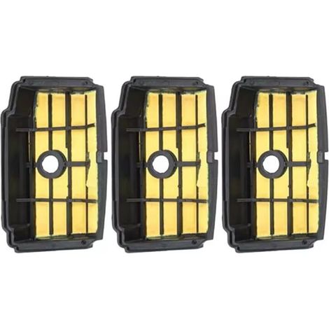 Tres filtros de aire para motosierras MS193 y MS193T, herramientas eléctricas de jardín, repuestos de filtro de aire 11371201604