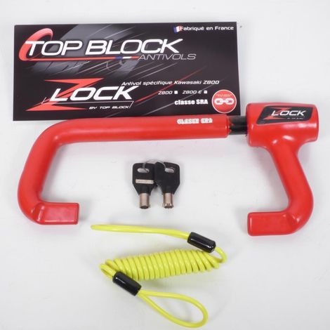 Diebstahlsicherung tbr z8e lock sra für motorrad kawasaki 800 z e
