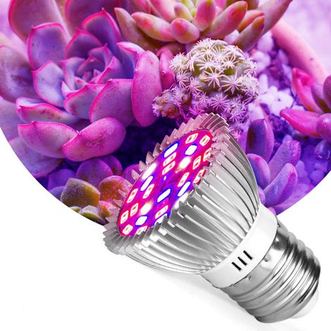 Vollspektrum-LED-Pflanzenlampe, 100 W, E27-Sockel für den Innenbereich (1/3)