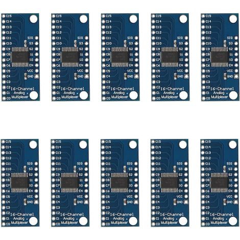 10 modules multiplexeurs analogiques 16 canaux 74HC4067 CD74HC4067 (1/5)