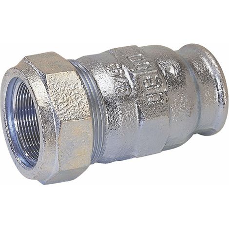 GEBO TG-Klemmverbinder, DN 10 - IG 3/8 Zoll x Ø 17,2 mm - für Stahlrohr (1/3)