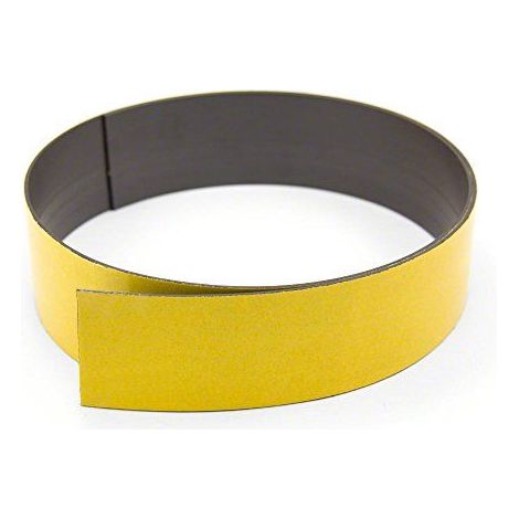 MagFlex 50mm Weit Flexible Magnetband - Premium Self Adhesive - Polaritat B (1 Meter Lange)