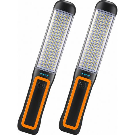 Lampada da Lavoro LED 2 Pezzi Magnetica 6 h per Auto Giallo (1/5)