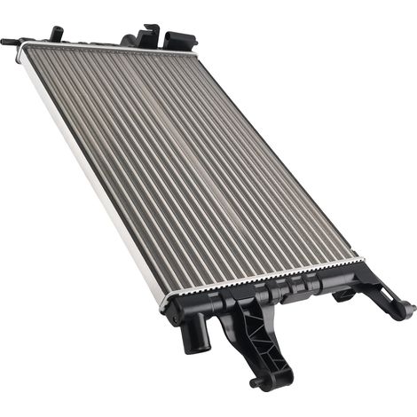 Radiador de refrigeración, de acero, 84 cm de largo, 48,5 cm de ancho, 14 cm de alto, compatible con Opel Combo Corsa C 2000-2009. (1/5)