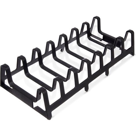 Deckel und tellerhalter schwarz 30x14x6 cm