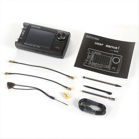 Analyseur de spectre portable 2 en 1 avec générateur de signaux 100 kHz - 5,3 GHz (1/5)