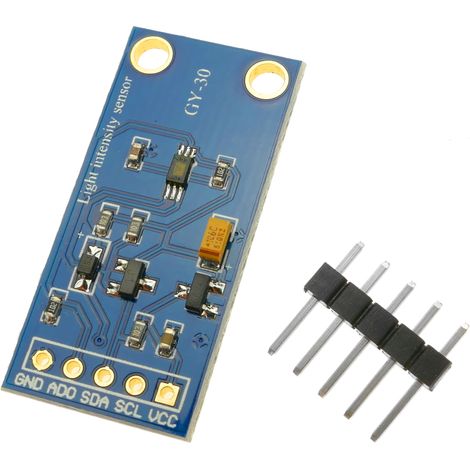 BeMatik - Capteur d'intensité lumineuse électronique numérique BH1750FVI (1/4)
