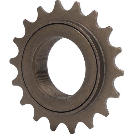 Plateau vélo pliant single speed marron - Transmission silencieuse et légère pour un pédalage optimal - Fixation arrière