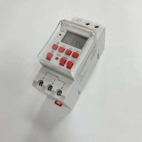 Minuterie programmable à micro-ordinateur 30 A THC30S, affichage numérique, réglage des secondes (1/3)