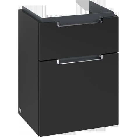 Villeroy & Boch Subway 2.0 meuble sous lavabo, 2 tiroirs, lavabo (1/2)