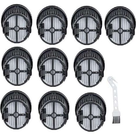 jeu de couleurs : voir photo. Matière : plastique. Compatible avec Dreame H14 Dual / H14 Pro.