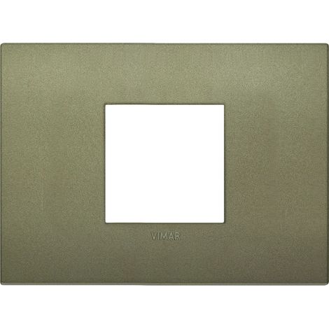 Placca Classic 2M centrali verde matt 19652.77