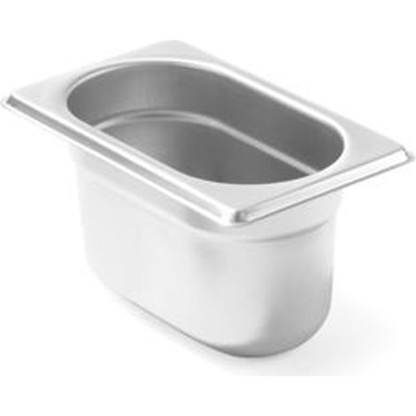 Contenitore Gastronorm GN 1/9 altezza 150 mm Linea economica acciaio 1,3 l